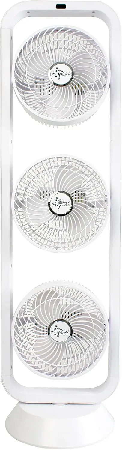 Smart TV, téléviseur, SUNTEC, minuteur, 3 vitesses, Tour de Ventilation CoolBreeze 9, 3 vitesses de ventilation