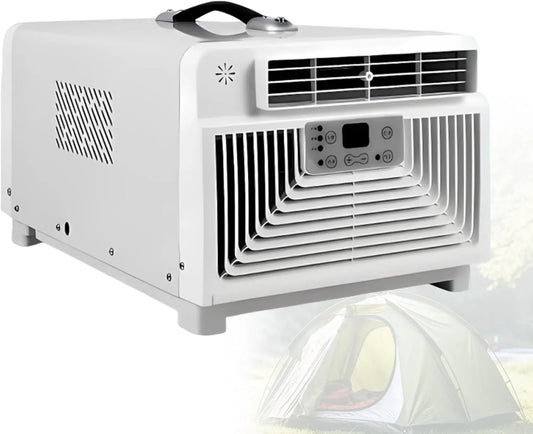 Climatiseur 4-en-1, 300 W, 300W Chauffage Ventilation pour Sortie en Plein Air
