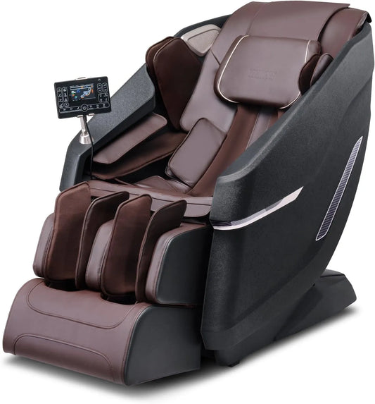 VEVOR Fauteuil relaxant avec massage, tactile, Bluetooth, effet 3D, 10 à 18 Modes Automatiques, Masseur Shiatsu 3D Complet du Corps, Écran Tactile