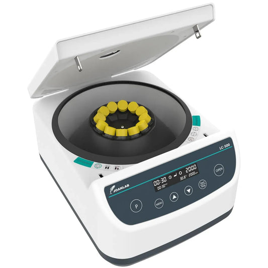 LC500-12 500-4000RPM écran digital, arrêt déséquilibre, LC500-12 Centrifugeuse de Laboratoire, 500-4000RPM, 2075xg, verrou couvercle, séparation