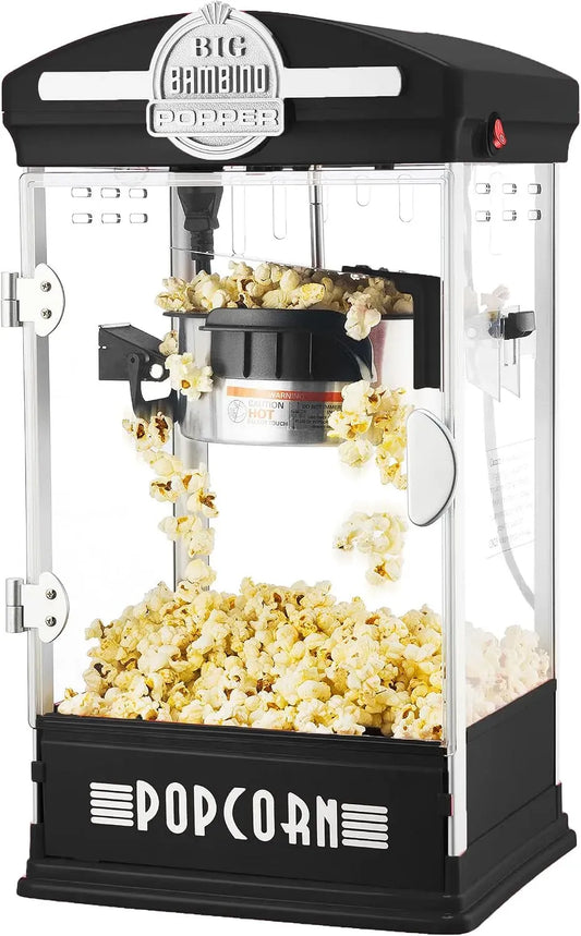 Bouilloire électrique, noir, chauffe-eau pour boissons, Great Northern Popcorn Machine à popcorn avec bouilloire de 118 ml